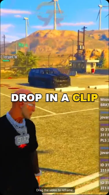 CaptionRoom preview — 9:16 export